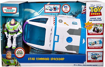 Toy Story 4 Buzz Lightyear’s Star Command Toy Spaceship