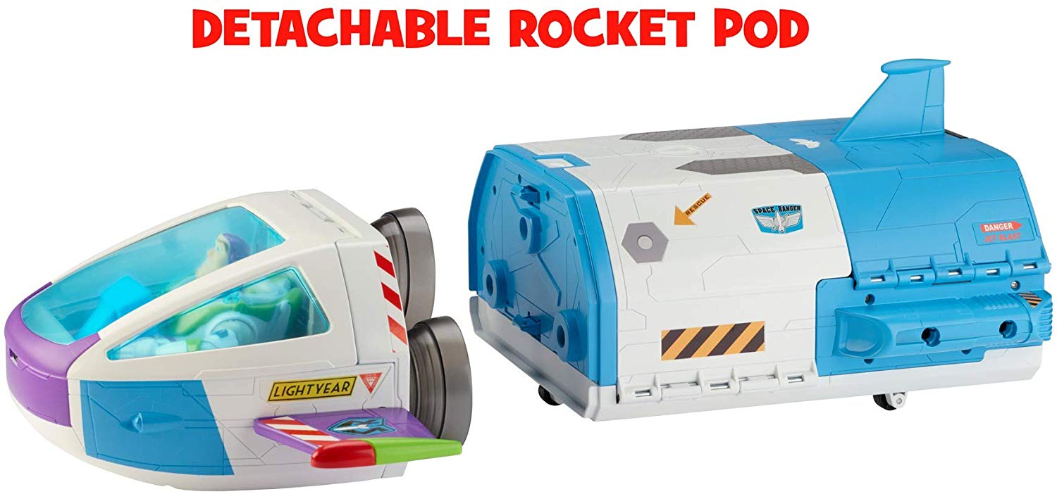 Toy Story 4 Buzz Lightyear’s Star Command Toy Spaceship - 3