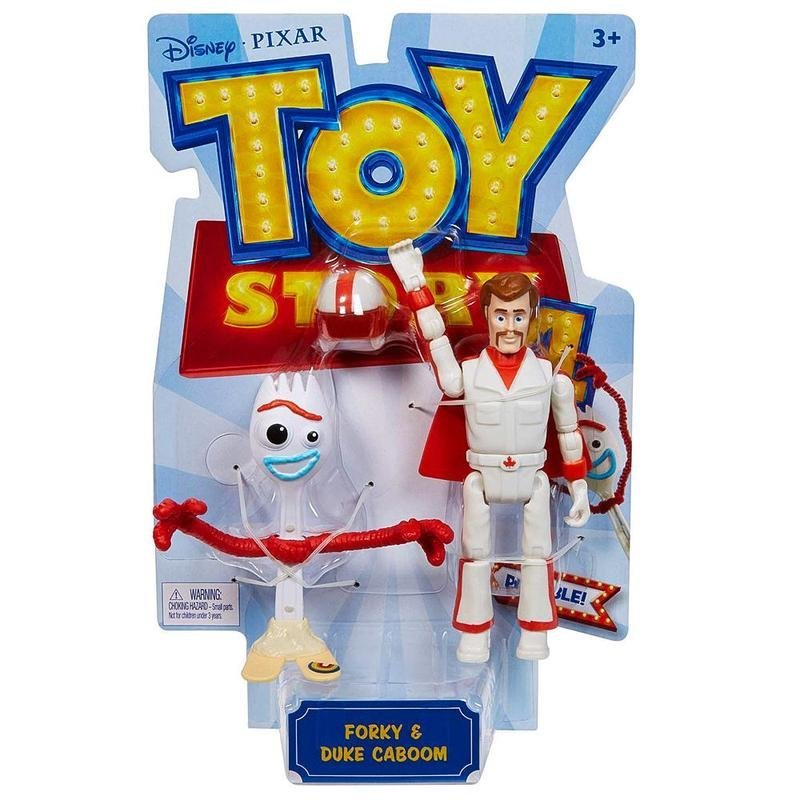 Toy Story 4 Basic Figure Forky & Duke