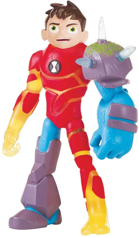 Ben 10 Omni-Glitch Heroes Ben-Heatblast-Shockrock - 2