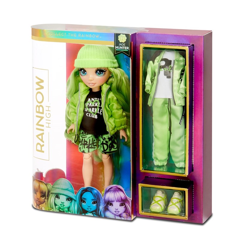 Rainbow High Jade Hunter Fashion Doll - 2