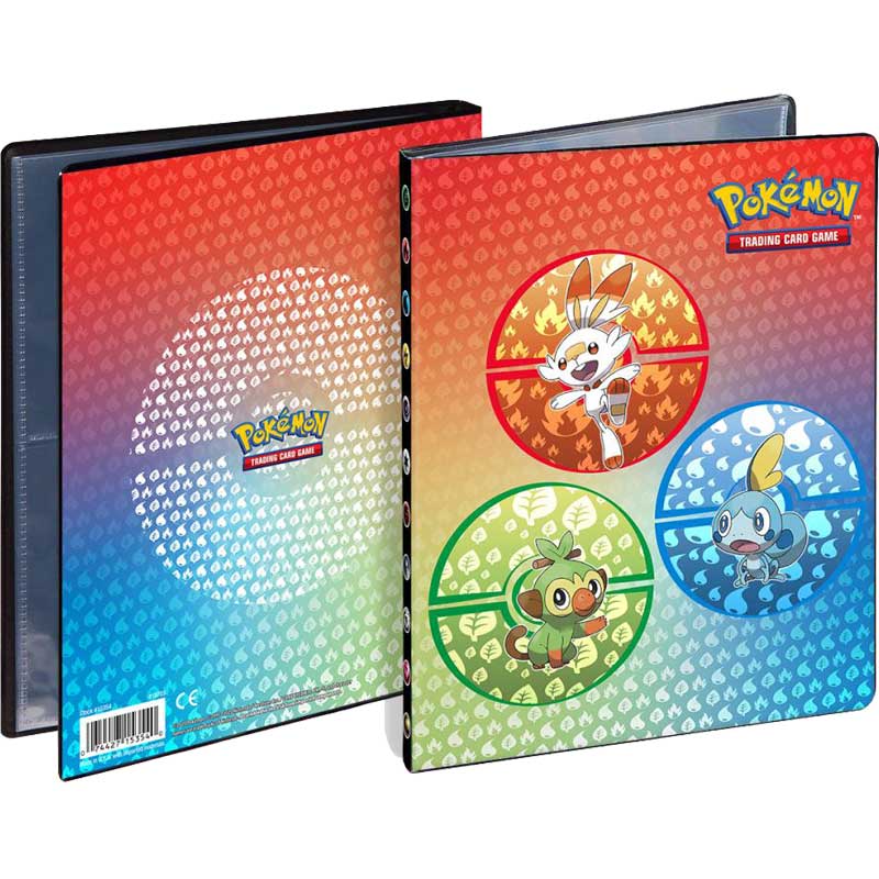 Pokemon 4-pocket Portfolio Galar Starters