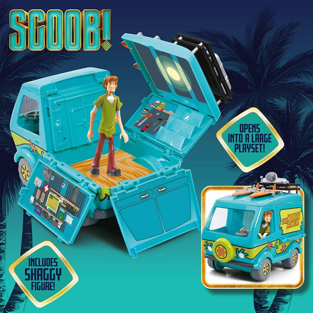 Scooby Doo Scoob Mystery Machine Playset - 3