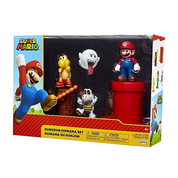 Super Mario Dungeon Diorama Set