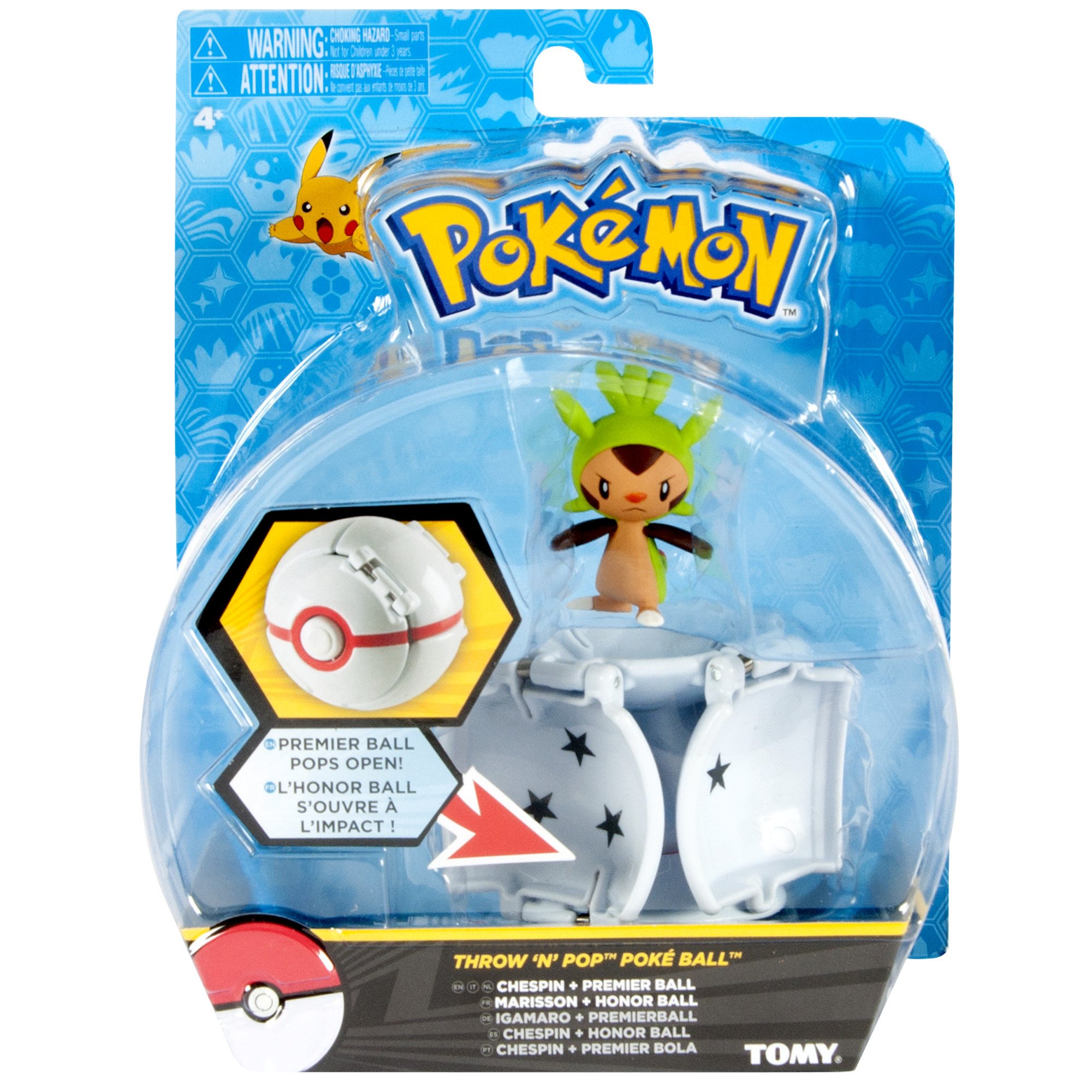 Pokemon Throw N Pop Poke Ball Chespin