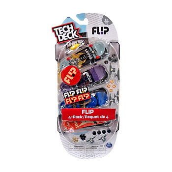 Tech Deck 4-pack Fingerboard Flip