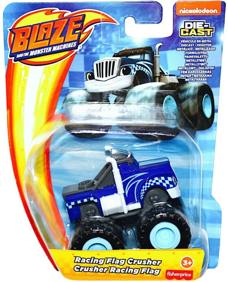 Blaze och Monstermaskinerna Racing Flag Crusher