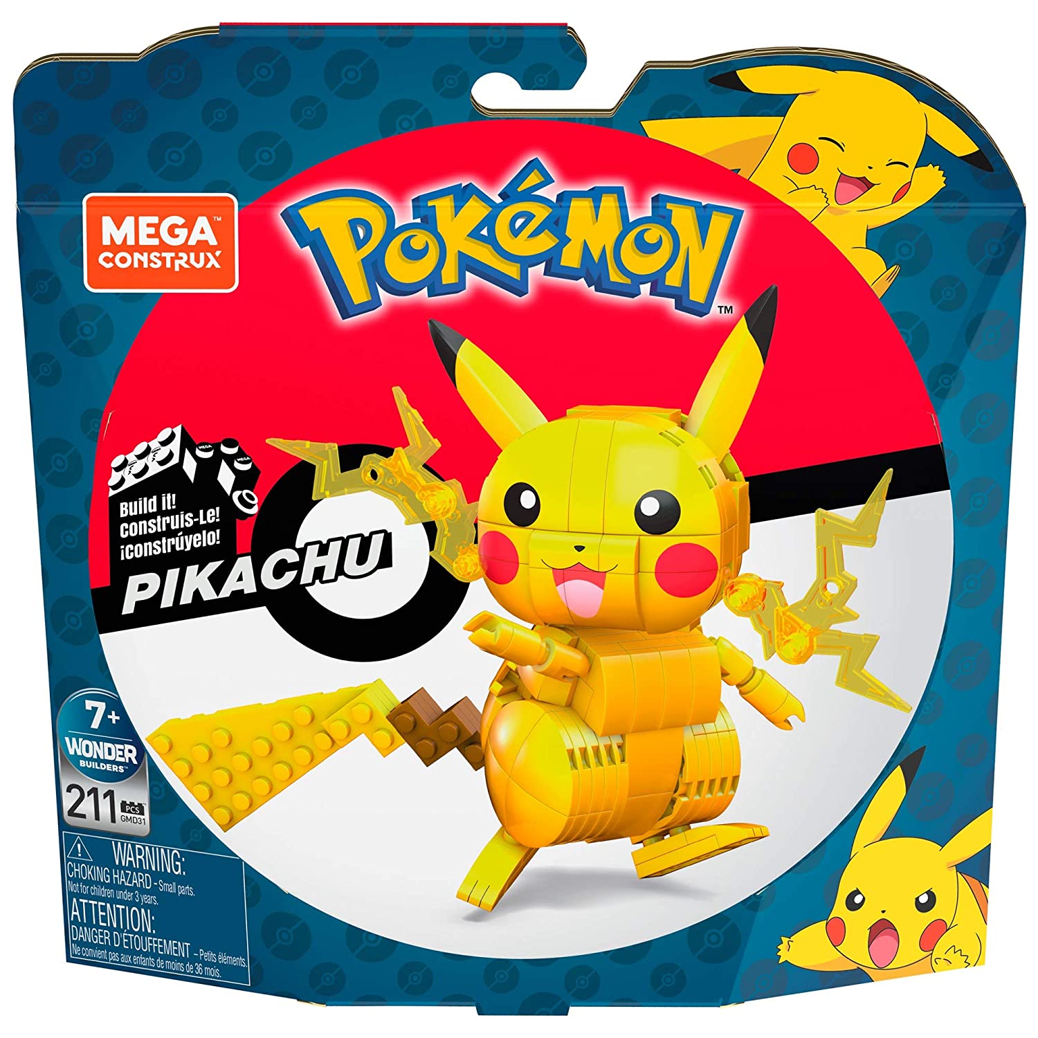 Pokemon Mega Construx Pikachu