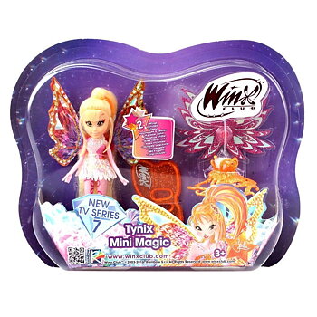 Winx Club Tynix Mini Magic Stella Doll with Transformation