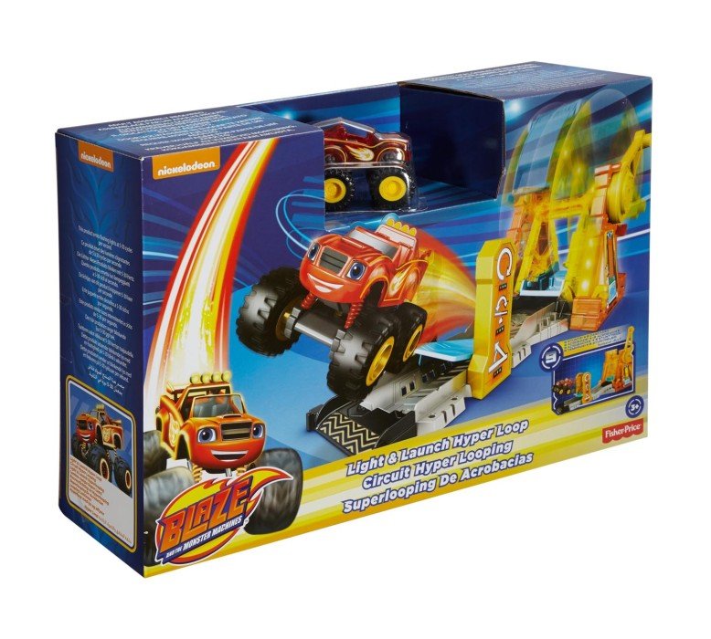 Blaze & Monstermaskinerna Light & Launch Hyper Loop
