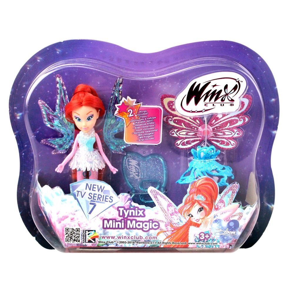 Winx Club Tynix Mini Magic Bloom Doll with Transformation