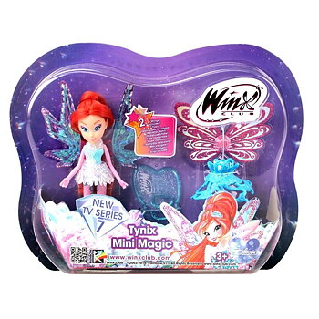 Winx Club Tynix Mini Magic Bloom Doll with Transformation