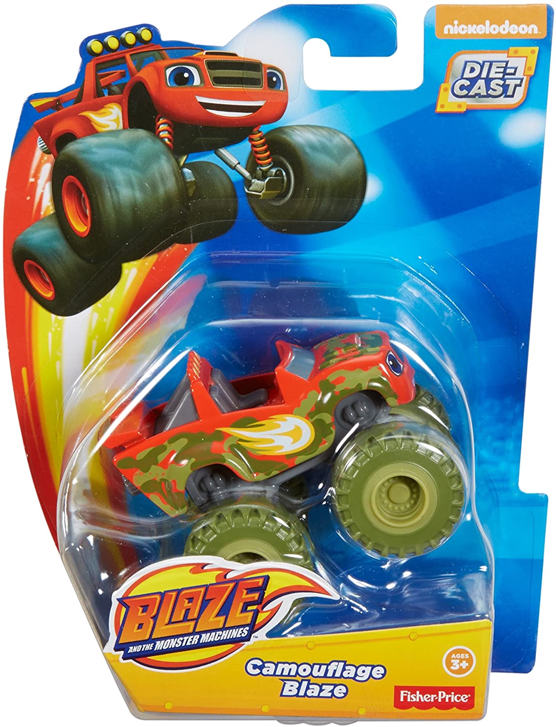 Blaze och Monstermaskinerna Camouflage Blaze