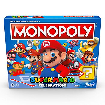 Super Mario Celebration Board Game Monopoly 
