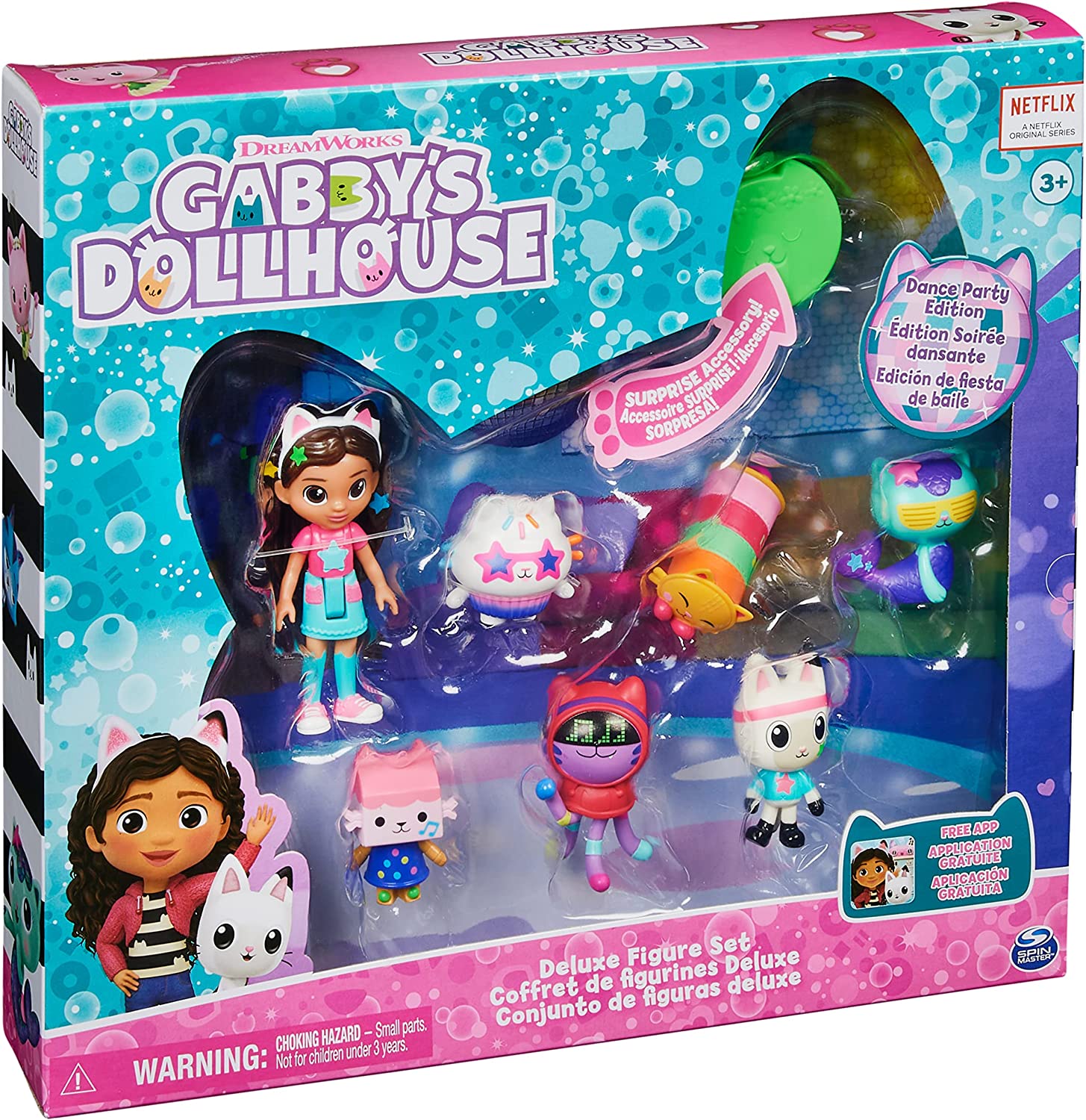 Gabby's Dollhouse Dance Party Theme Deluxe Figure Set - Carsmästaren