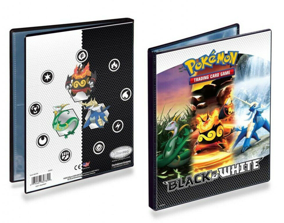 Pokemon Black & White A5 Portfolio Pärm