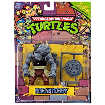 Teenage Mutant Ninja Turtles Rocksteady Action Figure 10cm