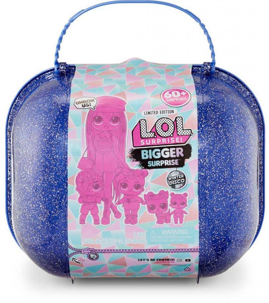 L.O.L. Surprise! Winter Disco Bigger Surprise includes O.M.G. Fashion Doll