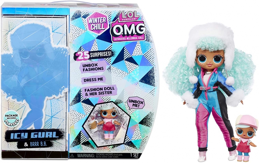 L.O.L. Surprise OMG Winter Chill Icy Gurl doll