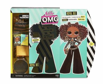 L.O.L. Surprise O.M.G. Royal Bee Fashion Doll with 20 Surprises