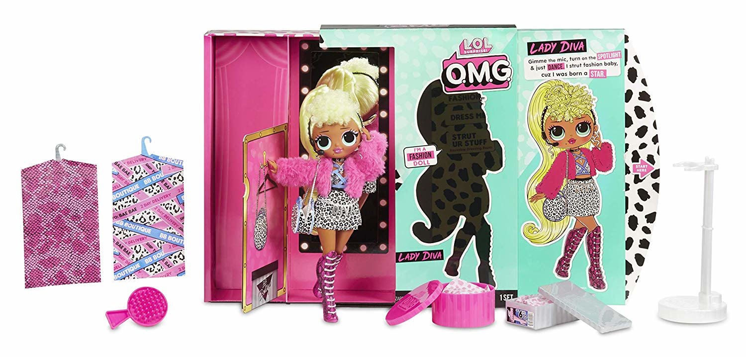 L.O.L. Surprise O.M.G. Lady Diva Fashion Doll with 20 Surprises - 2