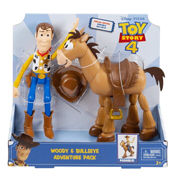 Toy Story 4 Woody & Bullseye Adventure Pack