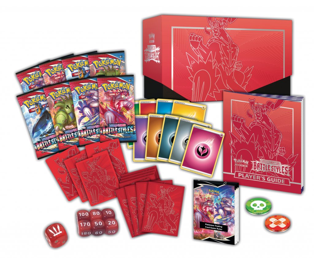 Pokemon elite offers trainer box battle styles