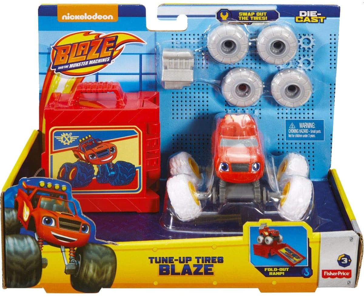 Blaze och Monstermaskinerna Tune-Up Tires Blaze