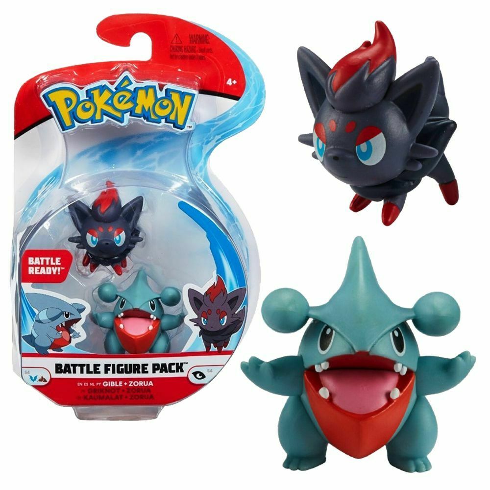 Pokemon Battle Figure Gible & Zorua