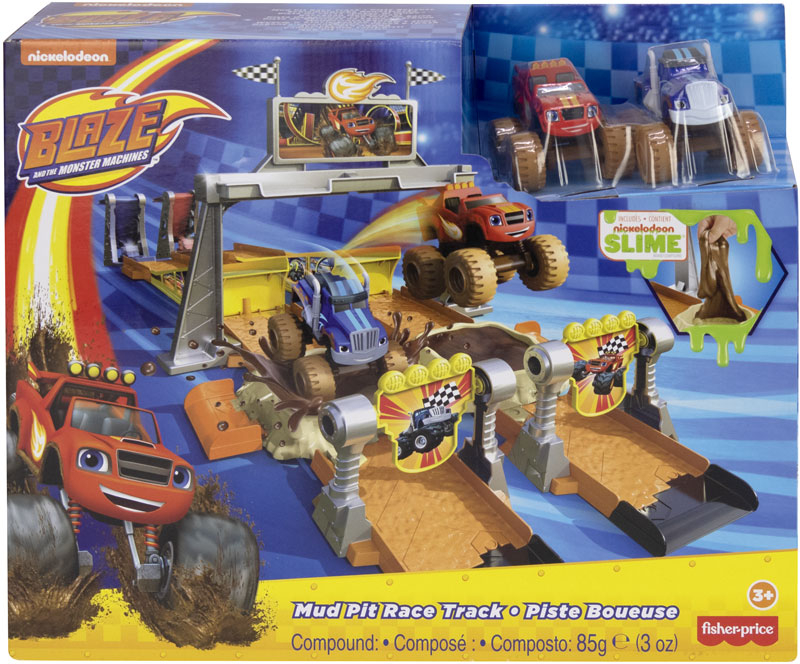 Blaze och Monstermaskinerna Mud Pit Race Track Playset