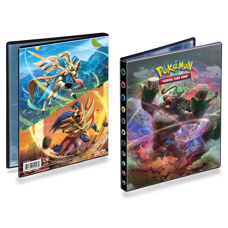 Pokemon Sword & Shield Rebel Clash 4-Pocket Portfolio