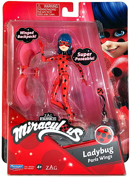 Miraculous Ladybug Paris Wings Action Figure 12cm