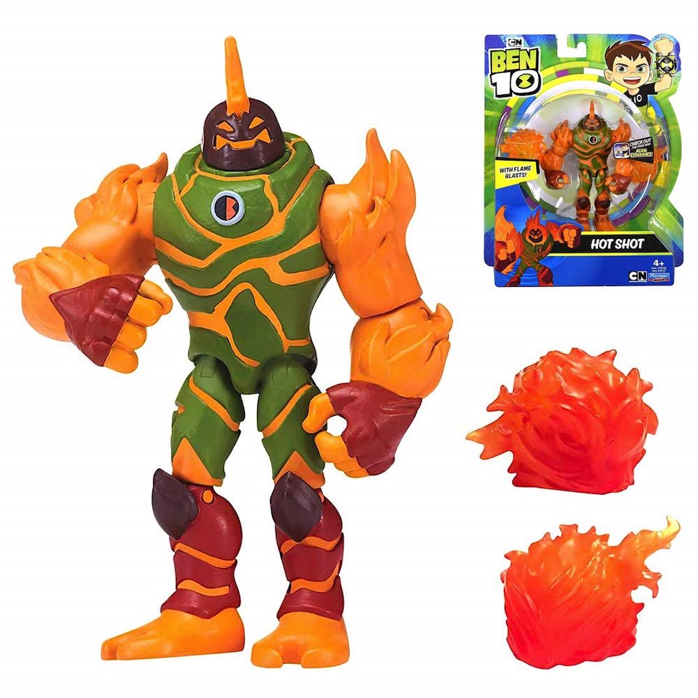 Ben 10 Hot Shot Action Figur