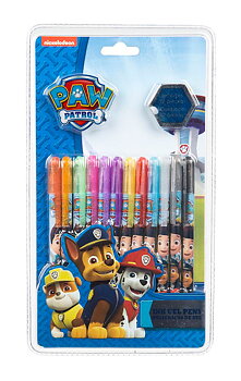 Paw Patrol 12-Pack Gel Pennor