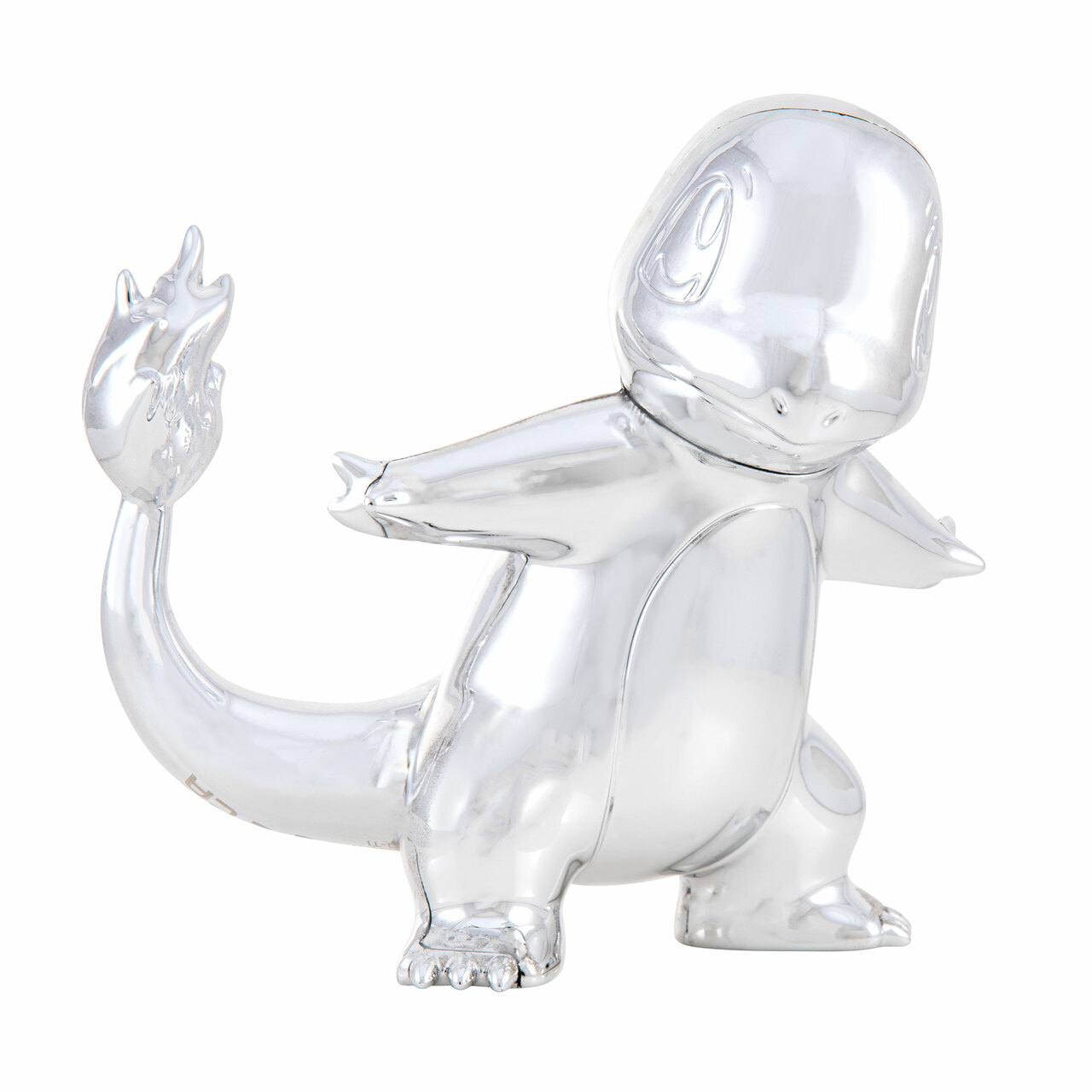 Pokemon 25th Anniversary Celebration Silver Charmander Figure - 2