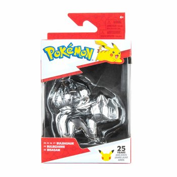 Pokemon 25th Anniversary Celebration Silver Bulbasaur Figure