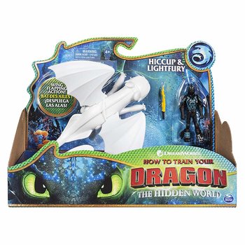 Dreamworks Dragons The Hidden World Lightfury and Hiccup
