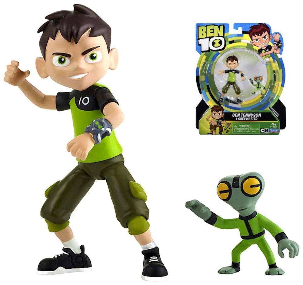Ben 10 Ben Tennyson & Grey Matter Action Figur