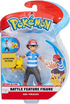 Pokemon Battle Feature Figures Ash & Pikachu