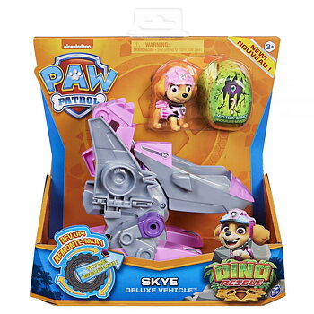 Paw Patrol Dino Rescue Deluxe Skye Vehicle