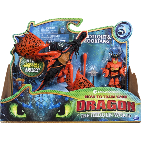 Dreamworks Dragons The Hidden World Hookfang and Snotlout