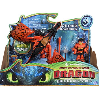 Dreamworks Dragons The Hidden World Hookfang and Snotlout
