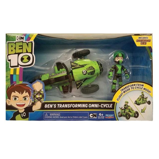 Ben 10 Bens Rustbuggy Transforming Omni-Cycle - 3