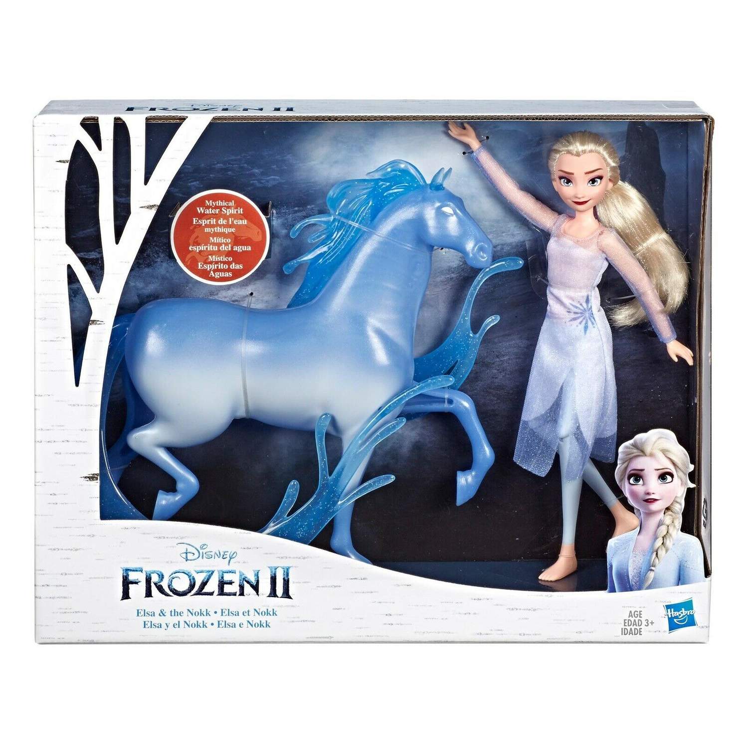 Disney Frozen 2 Elsa Fashion Doll & Nokk 
