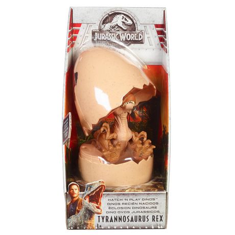 Jurassic World Hatch 'N Play Dinos Tyrannosaurus Rex Figure