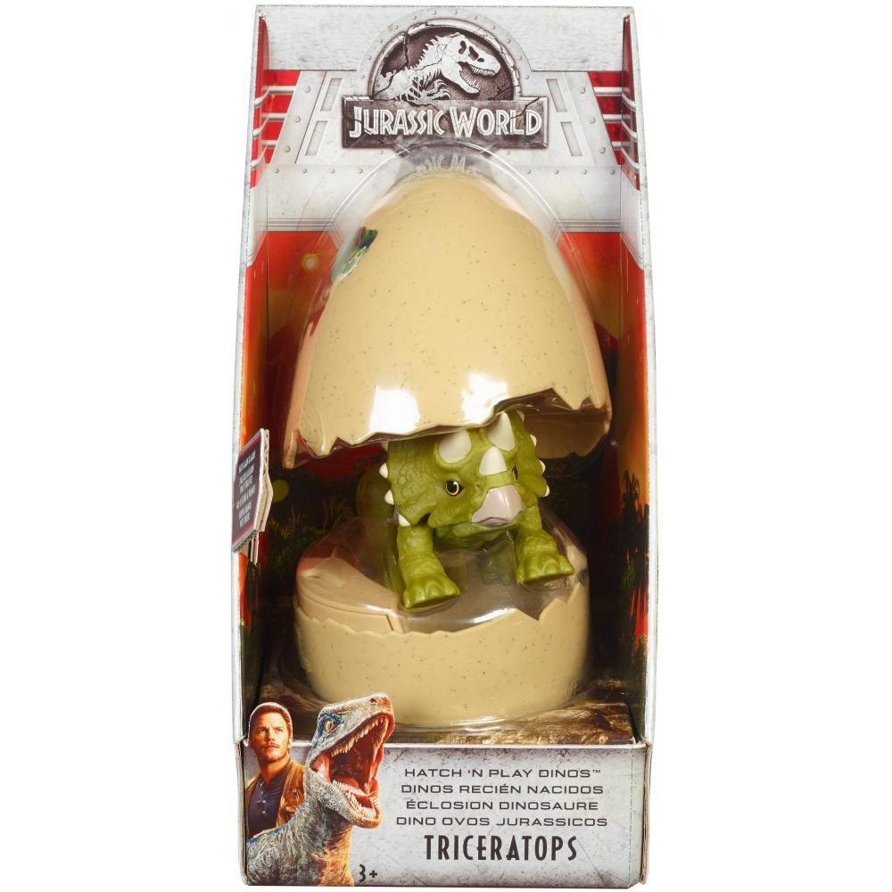 Jurassic World Hatch 'N Play Dinos Triceratops Figure