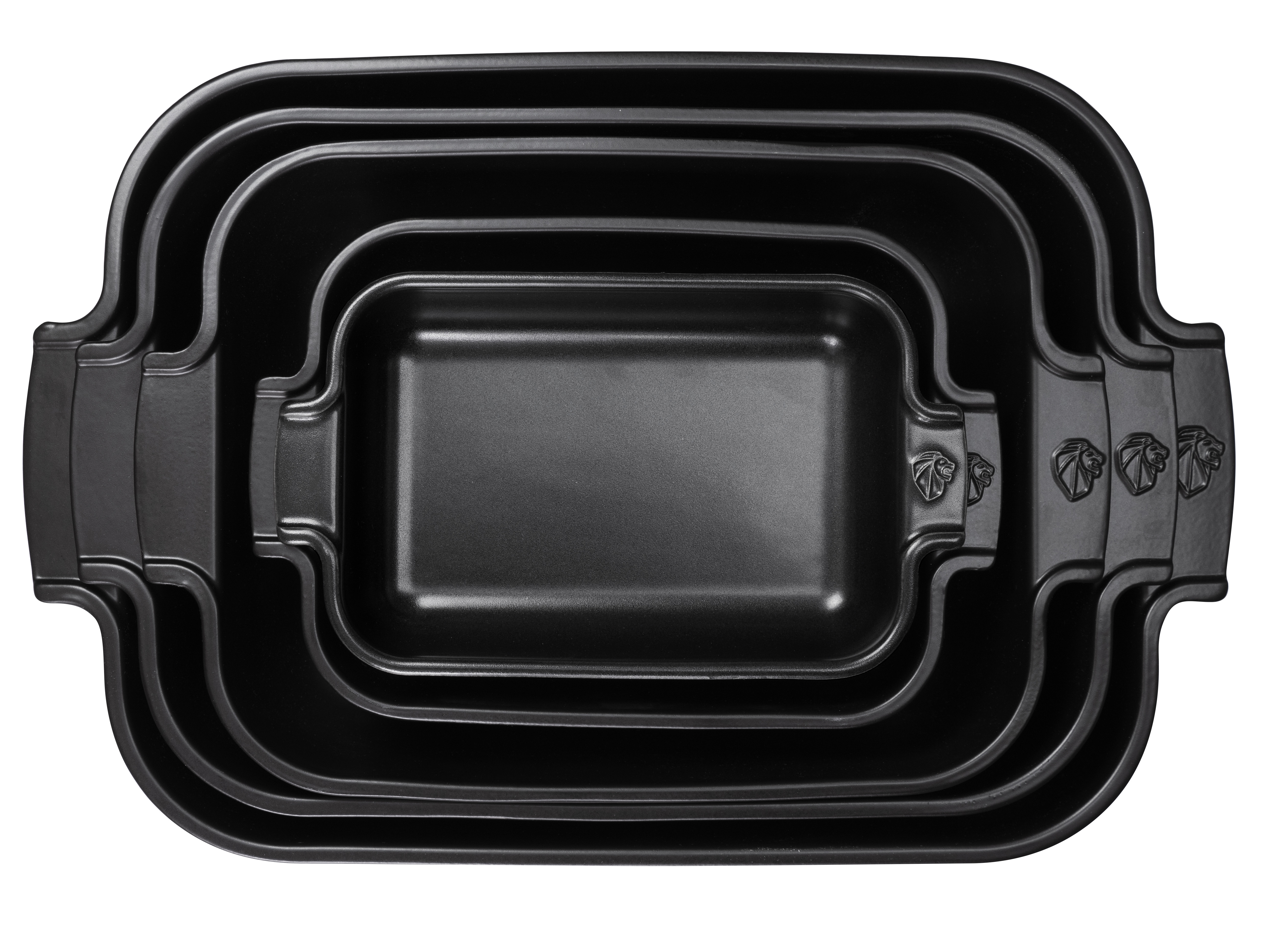 Peugeot Appolia Ugnsform Rektangulär 32 cm Satin Black - 3