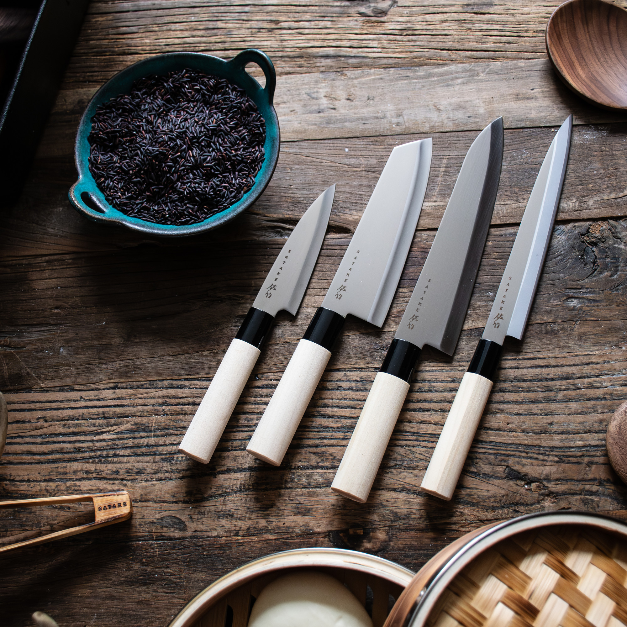 Sataké Houcho Knivset 4-dels - 3