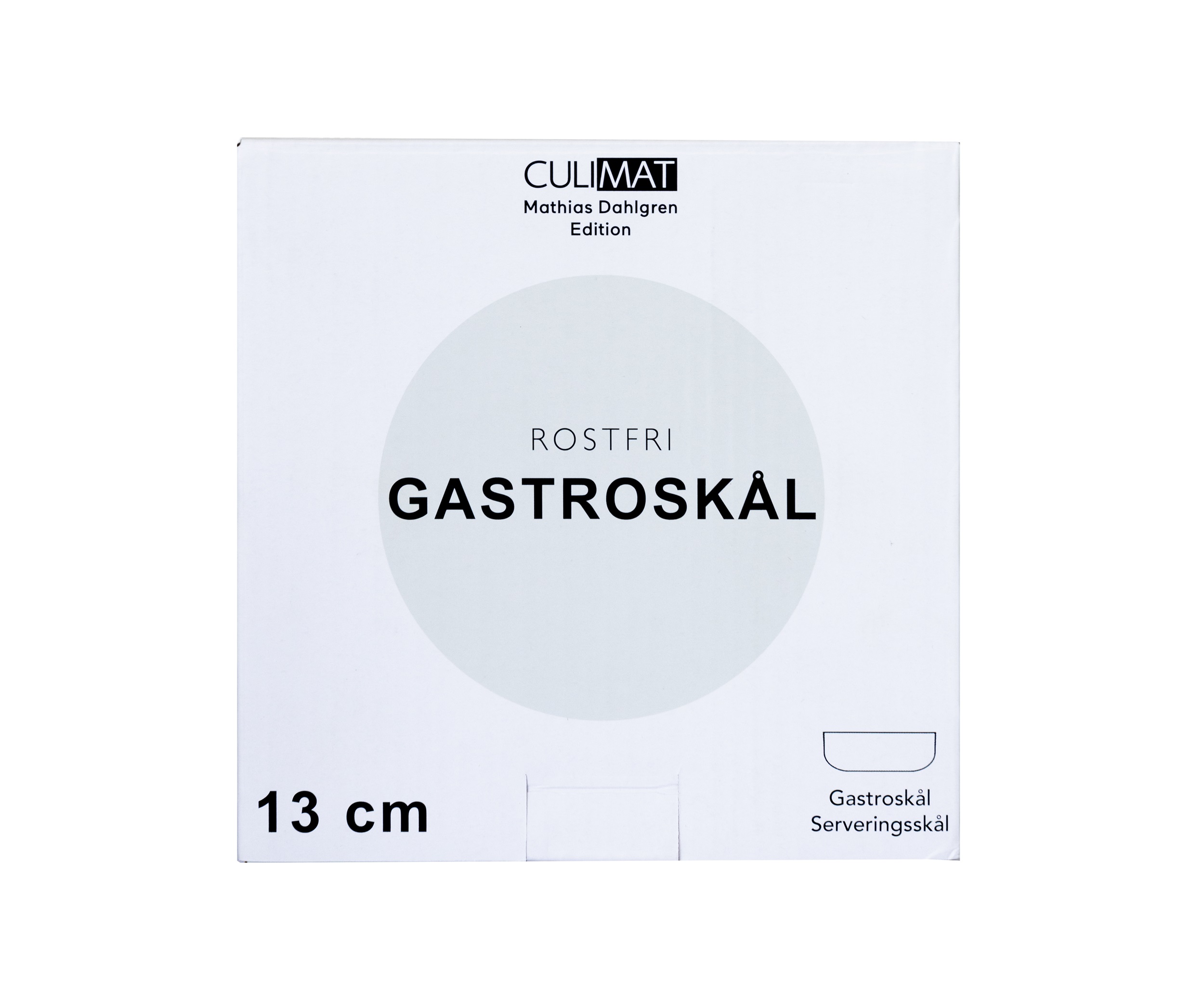 Culimat MD Gastroskål Rostfri 13 cm - 3