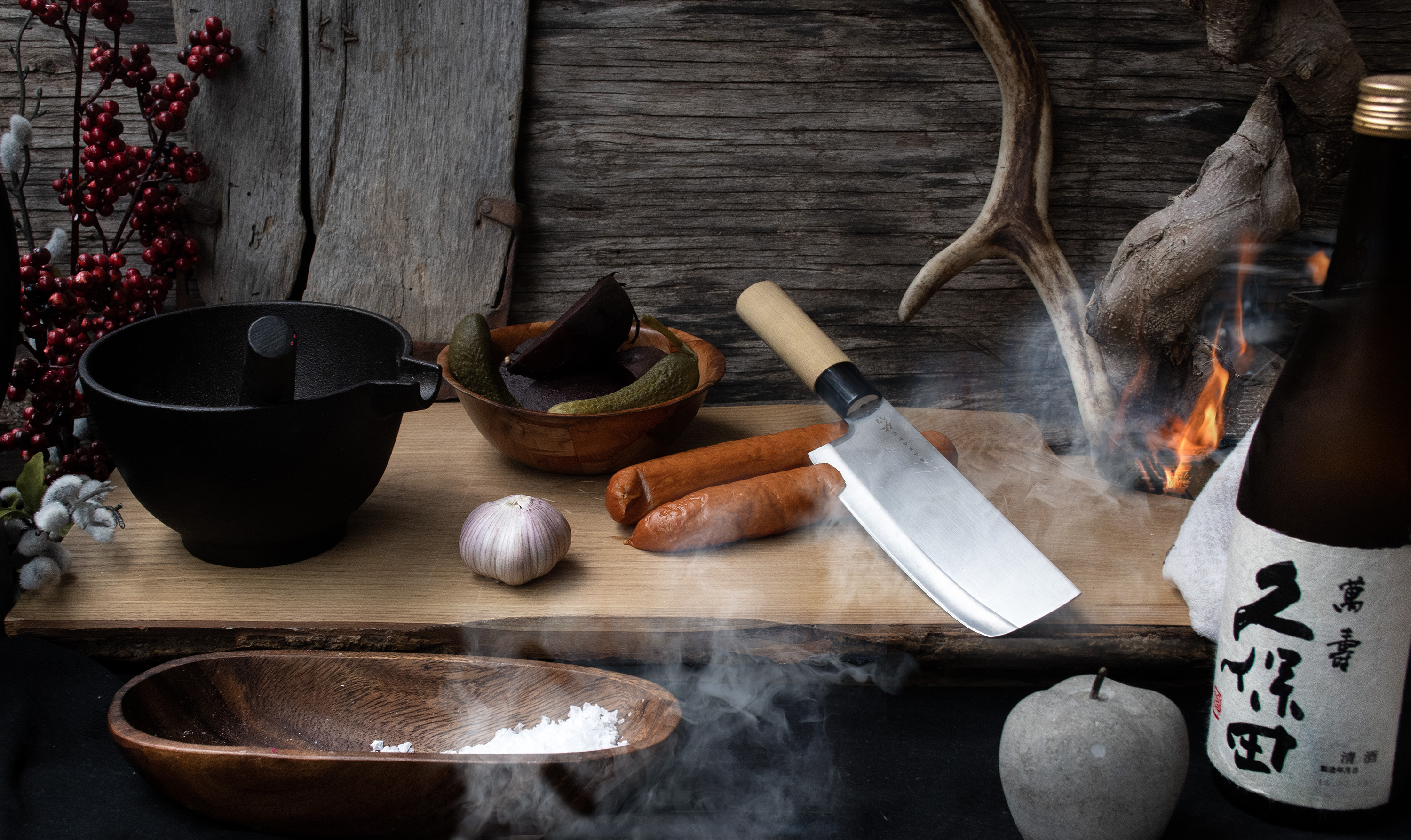 Sataké Houcho Nakiri Grönsakshack 16 cm - 7